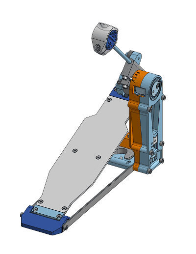 Open Source Drum Pedal V2