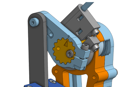 Board adjustment for the Open Source Drum Pedal V2