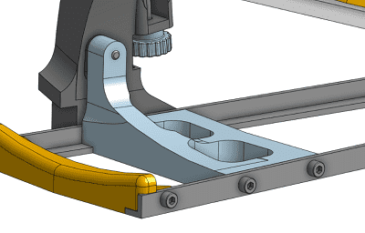 Vertical housing reinforcement