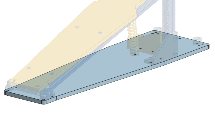 6.35 mm wood baseplate