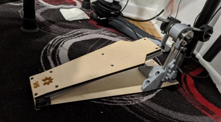 Open Source Drum Pedal V6