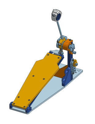 Open Source Drum Pedal V6